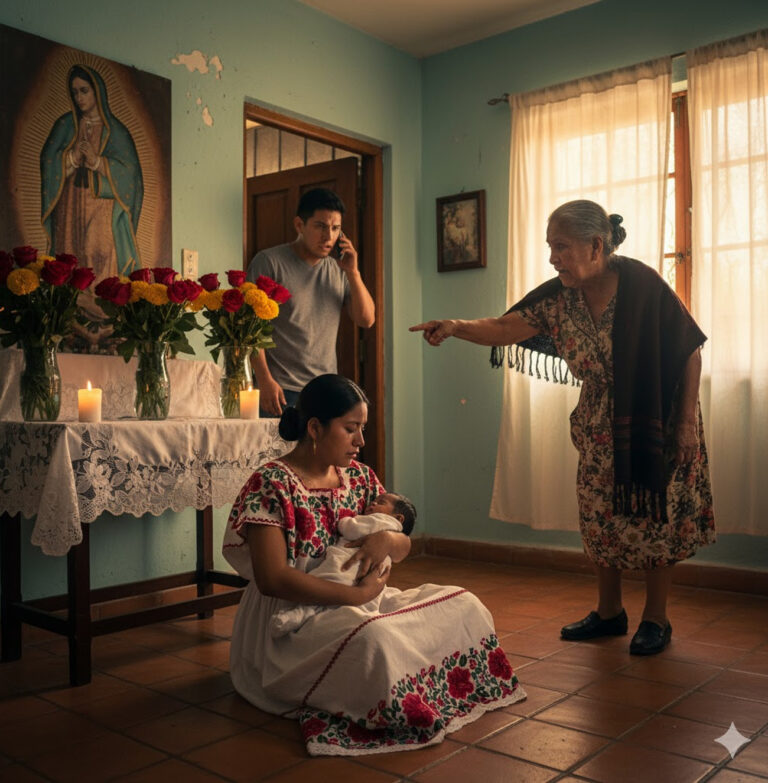 Mi madre vino a cuidar a mi esposa que acababa de dar a luz. Olvidé mi teléfono, regresé a buscarlo y me quedé atónito ante el caos que encontré en casa.