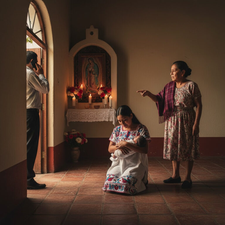 Mi madre vino a cuidar a mi esposa que acababa de dar a luz. Olvidé mi teléfono, regresé a buscarlo y me quedé atónito ante el caos que encontré en casa.