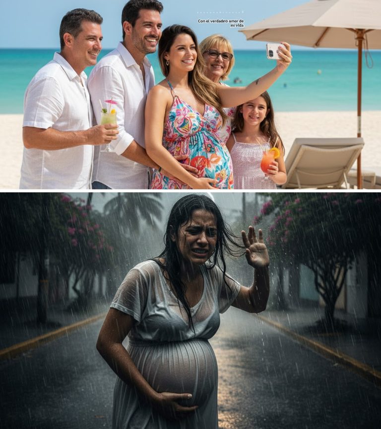 Solo porque su esposa estaba embarazada de una niña, mientras su amante esperaba un niño, él se fue de viaje con la amante y la familia de ella, dejando a su esposa sola en casa, a punto de dar a luz. Pero el día que regresó… se quedó HELADO, sin poder creer lo que veía.