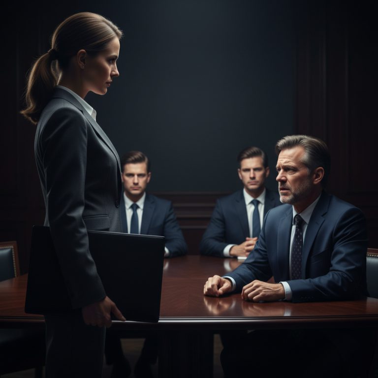 Él se negó a darle la mano, llamándola “solo personal.” Minutos después, ella soltó una bomba de 2 mil millones de dólares que sacudió su imperio… y cambió el poder corporativo para siempre…