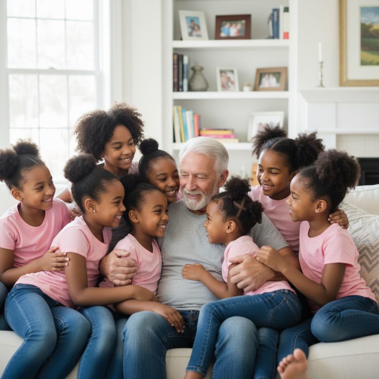 En 1979, adoptó a nueve niñas negras que nadie quería — hoy, décadas después, el mundo no puede creer en lo que se convirtieron