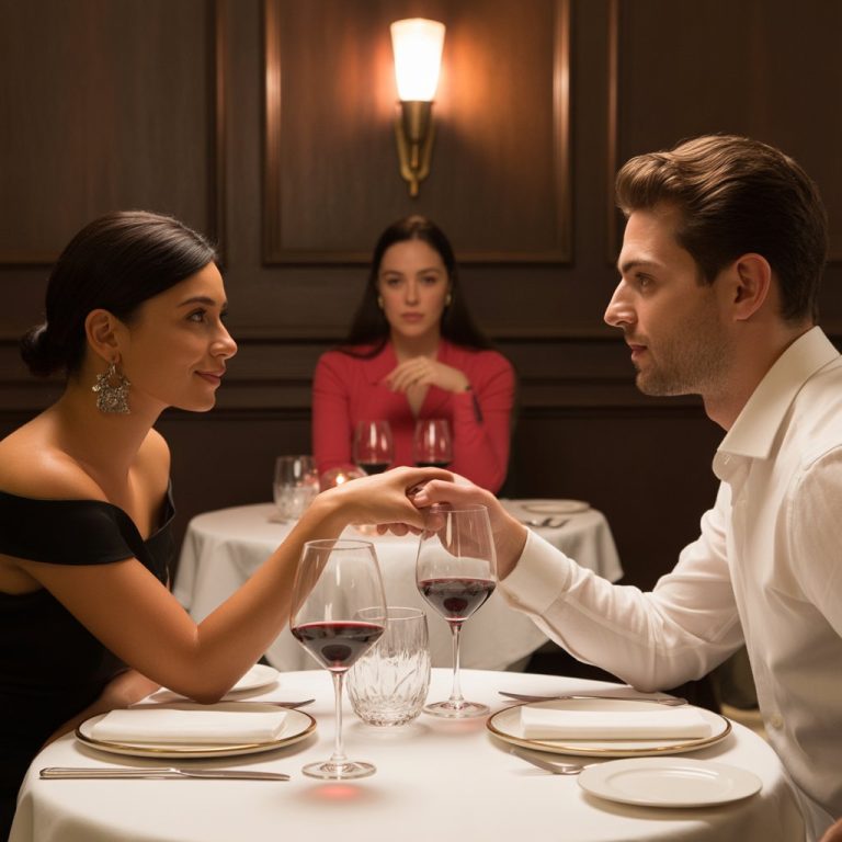 Mi esposo había planeado una cena con su amante. Yo reservé mi mesa justo al lado, separada solo por una pared de cristal, e invité a alguien que lo avergonzaría por el resto de su vida…