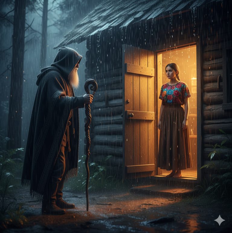 Buenos días, Esperanza. ¿Quién es su acompañante? Aurelio pidió refugio anoche por la tormenta. Don Facundo miró a Aurelio con desconfianza. A los 70 años era propietario de la mayor parte de las tierras cultivables del pueblo, pero por su tacañería y falta de visión muchas permanecían sin explotar.