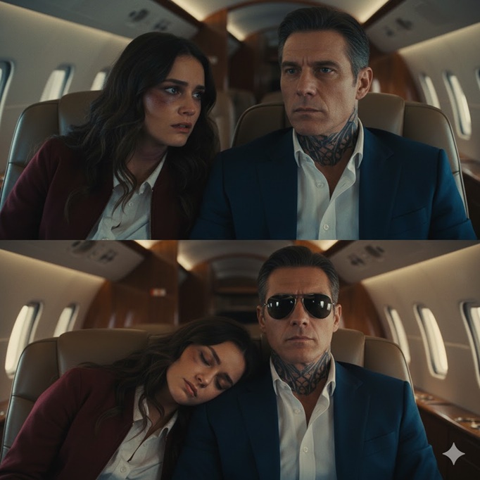 Ella escapó de su matrimonio tóxico y abordó un avión — sin saber que el hombre a su lado era un jefe de la mafia
