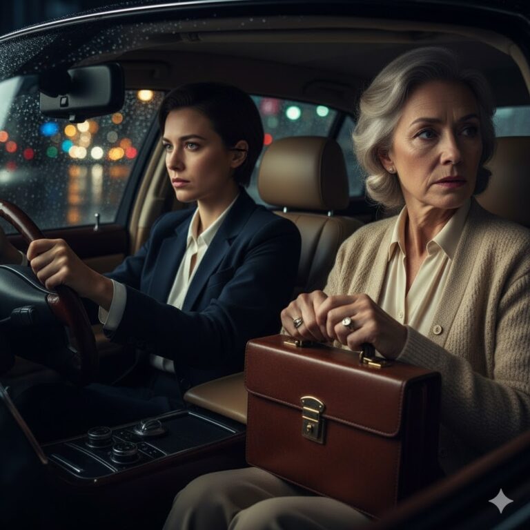 “Ella Pensó Que Su Hija Adoptiva La Llevaba a un Asilo de Ancianos — Pero Cuando el Coche se Detuvo y Vio la Verdad, Sus Lágrimas No Dejaban de Caer”