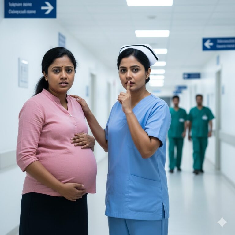 Mi Suegra Me Llevó a un Chequeo Prenatal, Apenas Salió, una Enfermera Me Susurró al Oído: “¡Huye Rápido, Estás en Peligro!” Al Día Siguiente Descubrí un Terrible Secreto de la Familia de Mi Esposo.
