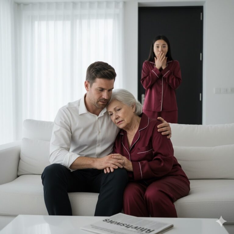 Casada Durante Tres Años, Pero Cada Noche Su Esposo Dormía en la Habitación de Su Madre — Hasta que Una Noche Ella Lo Siguió y Descubrió Una Verdad Impactante.