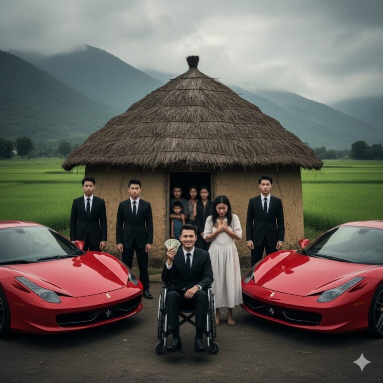 A los treinta y seis años me casé con una mujer sin hogar que después me dio dos hijos —hasta que un día, tres autos de lujo se detuvieron frente a mi casa y revelaron quién era realmente, dejando a todo el pueblo sin palabras.