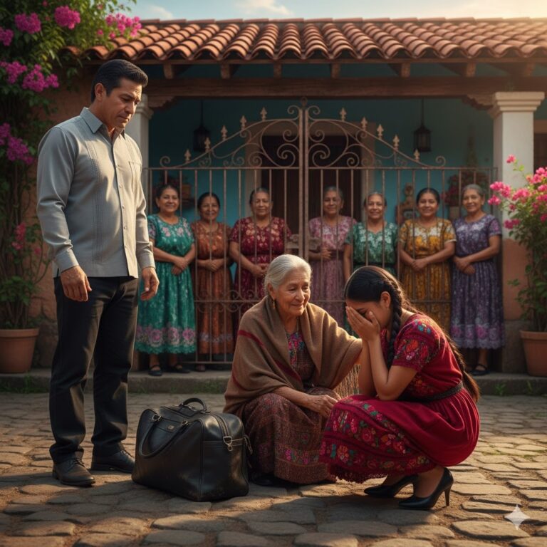 Volvió del extranjero después de años desaparecido… pero lo que traía en brazos hizo que su esposa se derrumbara entre lágrimas.