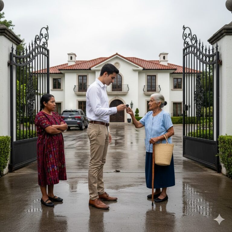Una madre de setenta años fue a visitar a su hijo — solo para pedirle un poco de dinero para su tratamiento.