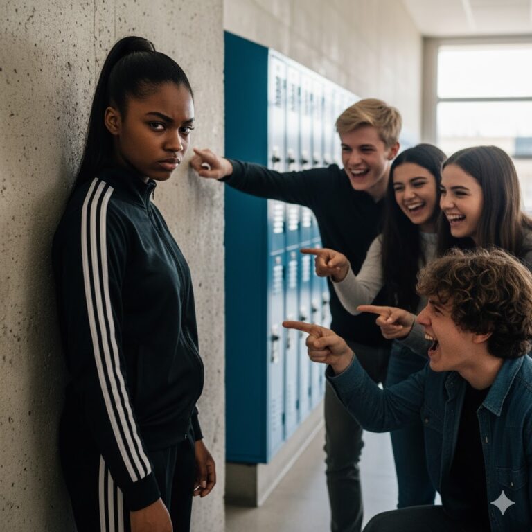 Unos acosadores racistas intentaron manosear a una chica negra en la escuela, sin saber que era una peligrosa luchadora de artes marciales mixtas (MMA)…