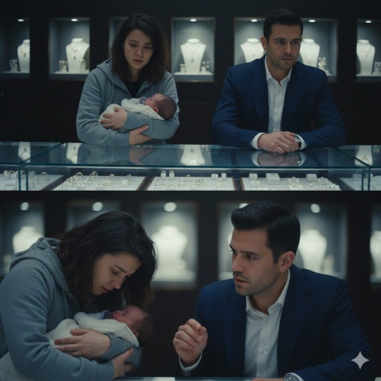 Madre Pobre Vende el Anillo para Comprar Leche — Pero el Joyero la Sorprende con un Gesto Inesperado