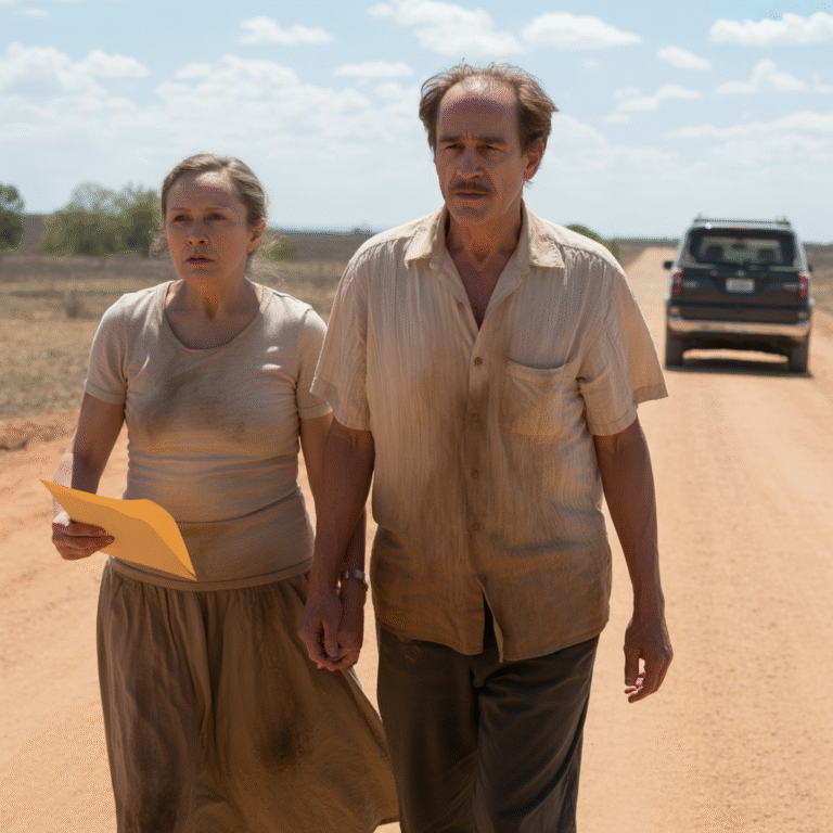 Mis hijos nos abandonaron en la carretera desierta… sin imaginar el secreto que guardaba…