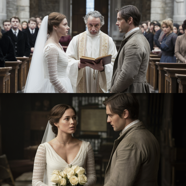 LA ABANDONARON EN EL ALTAR Y SE CASÓ CON UN MENDIGO… LO QUE DESCUBRIÓ DESPUÉS LA DEJÓ SIN PALABRAS