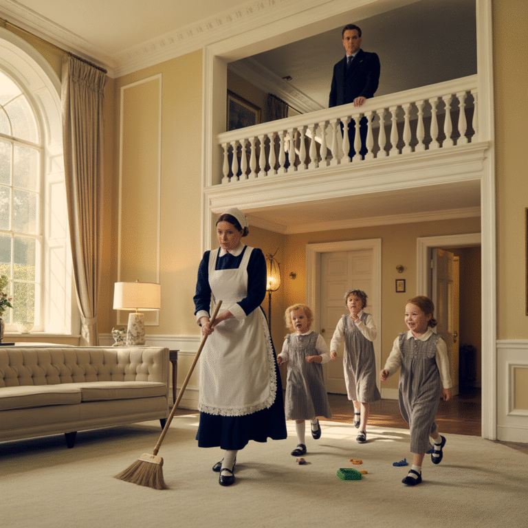 Ninguna niñera podría durar un día con los trillizos del multimillonario… hasta que llegó una mujer negra e hizo lo que nadie más pudo.