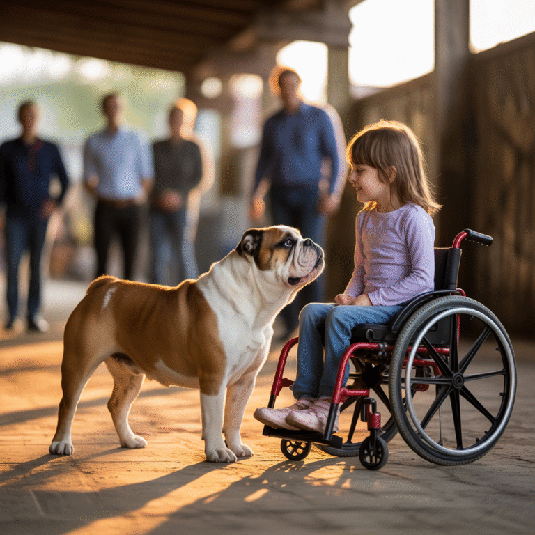 Una niña paralizada conoce al perro más agresivo del refugio. Lo que sucedió después es sorprendente.