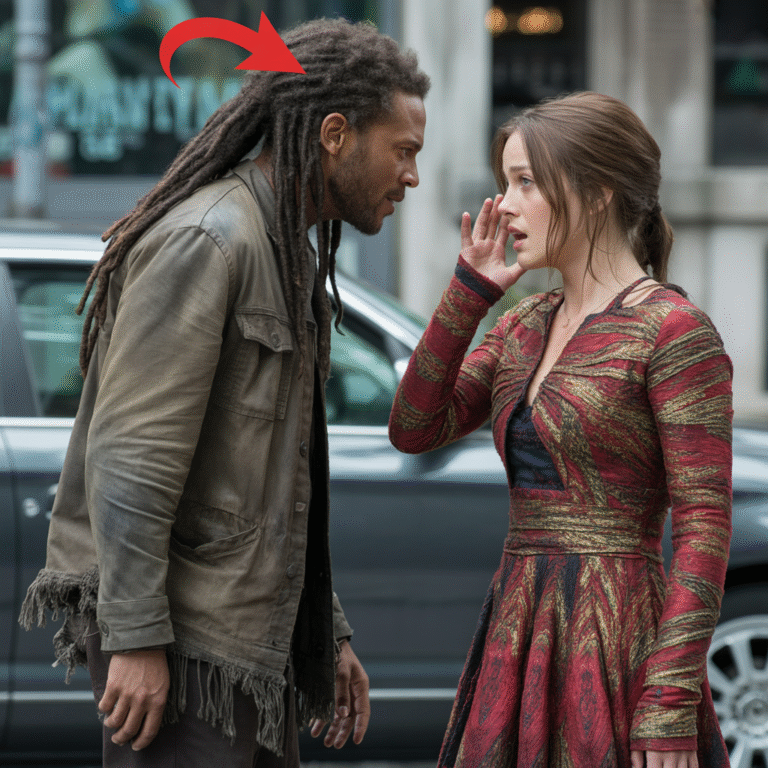 Un hombre sin hogar abofeteó a una madre soltera multimillonaria para salvarle la vida — lo que ella hizo después dejó a todos impactados.