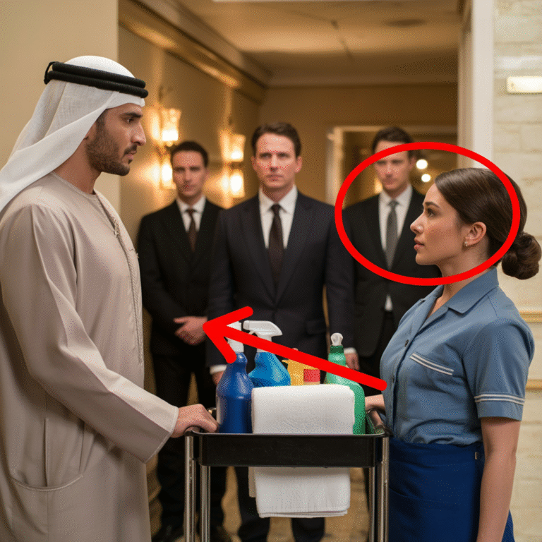 El jeque millonario hizo una pregunta en árabe… y la limpiadora respondió, sorprendiendo a todos….