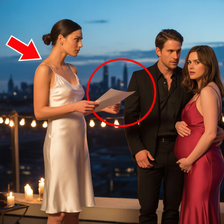 MARIDO CELEBRA EL EMBARAZO DE SU AMANTE, PERO LA ESPOSA REVELA QUIÉN ES EL PADRE — Y NO ERA ÉL…