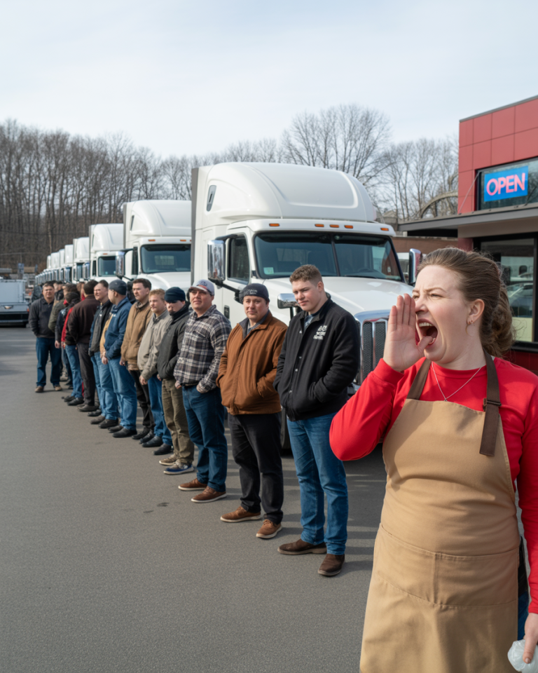 ¡Abrió su restaurante para 12 camioneros varados durante la tormenta de nieve! Pero lo que sucedió 48 horas después dejó a toda la ciudad llena de envidia…