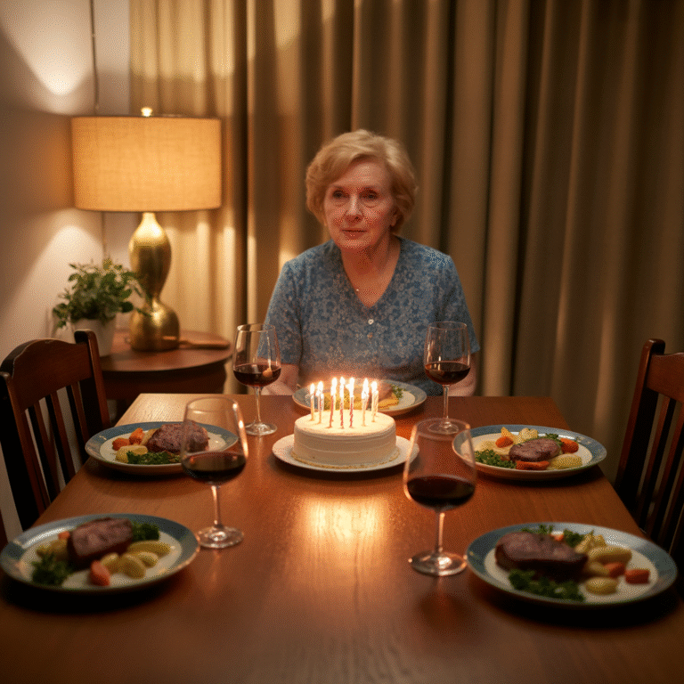 Mi familia me dejó a comer solo en mi 75 cumpleaños, usando mi dinero para ir de vacaciones a Europa