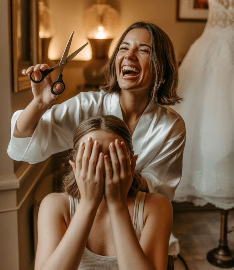Llegué temprano a la boda de mi padre, con la esperanza de sorprender a mi nueva madrastra. Pero su hija, a quien nunca había conocido, me confundió con un intruso.