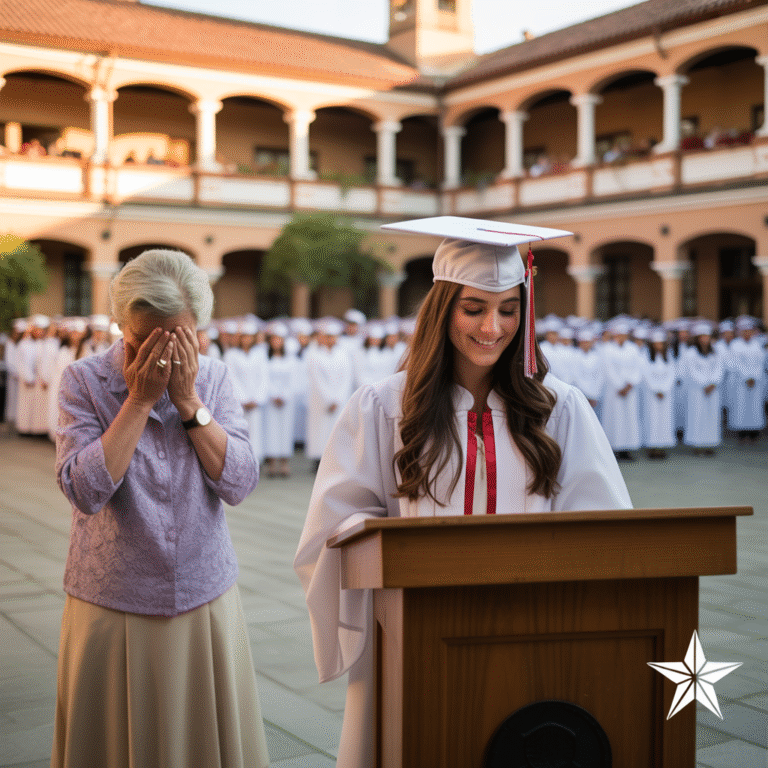 Tengo una Madre Recolectora de Basura — Durante Doce Años Mis Compañeros Me Evitaron, Hasta Que el Día de la Graduación, Una Sola Frase Mía Hizo Llorar a Toda la Escuela