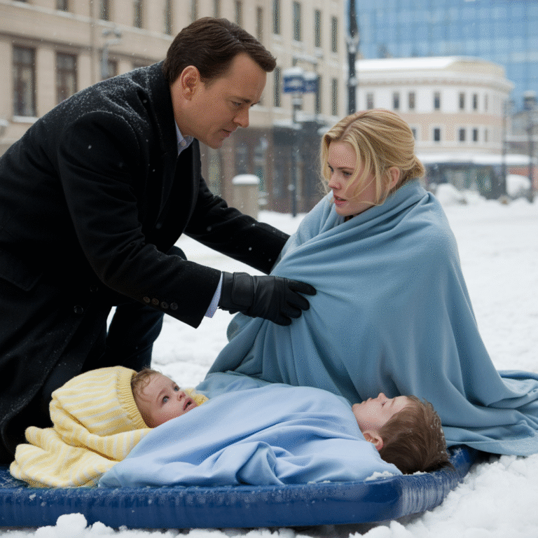 Un joven multimillonario rescata a una niña inconsciente que abrazaba a sus gemelos en un parque helado. Pero cuando ella despierta en su mansión, un secreto impactante cambia su vida para siempre.