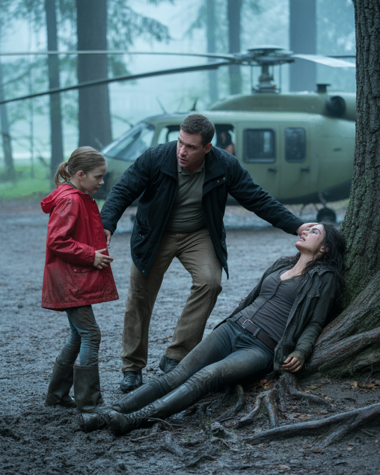 “Un padre viudo rescata a una mujer misteriosa en medio de la tormenta… sin imaginar que su verdadera identidad desataría un secreto capaz de cambiar su vida para siempre…”