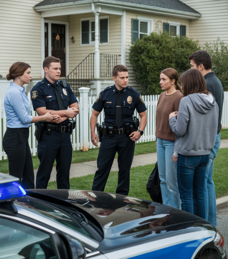 Cuando todavía estaba en el trabajo, mi vecino llamó diciendo que extraños se estaban mudando a mi casa, pero cuando llegué allí y vi quién estaba detrás del camión de mudanzas, no pude decir una palabra