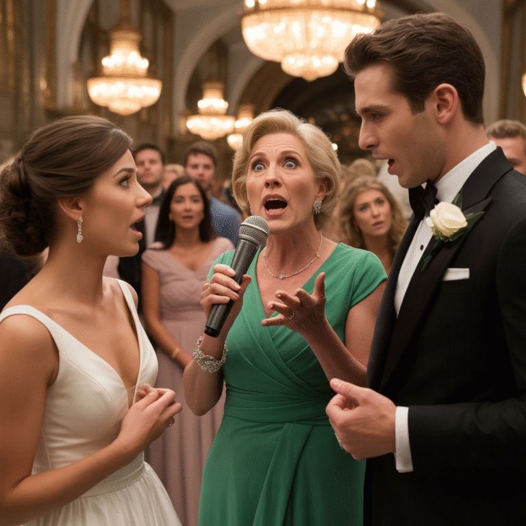 El brindis de la verdad: Una madre expone a su hijo y su nuera en su boda