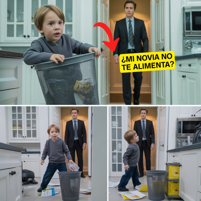 Millonario encuentra a su hijo buscando en la basura… y la razón lo deja en shock