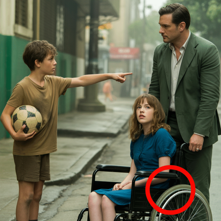 “¡DÉJAME JUGAR CON TU HIJA, Y HARÉ QUE CAMINE!”, pidió el niño de la calle al millonario.