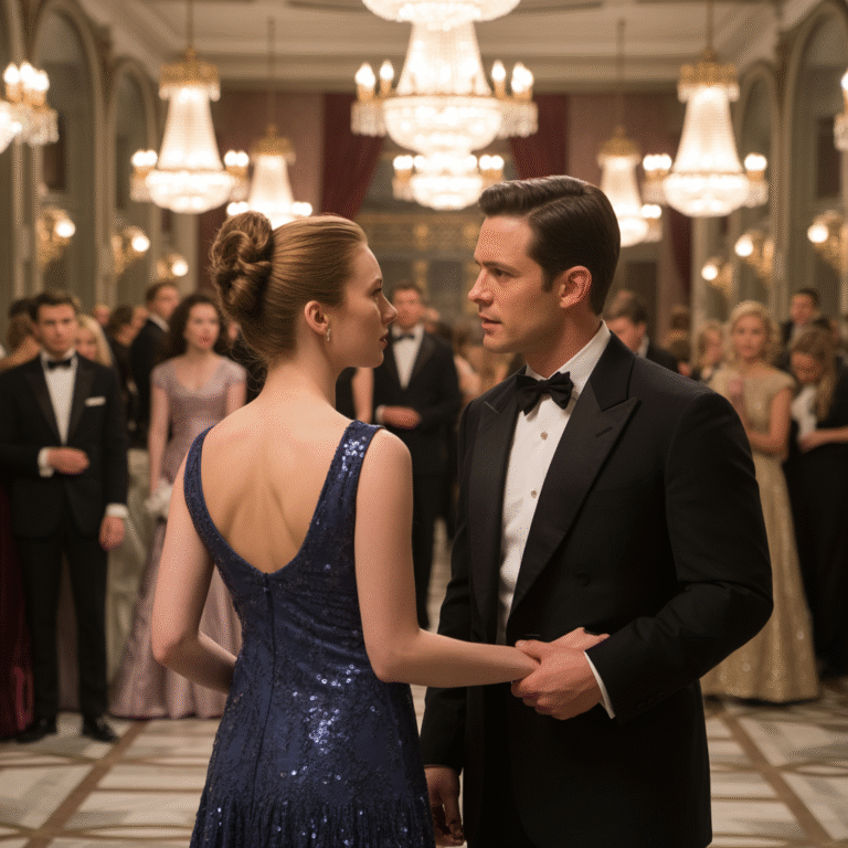 ÉL INVITÓ A SU ASISTENTE AL BAILE Y SUS AMIGOS RIERON… PERO CUANDO ELLA LLEGÓ…