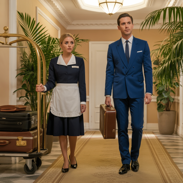 “FINGE QUE ERES MI ESPOSA FRENTE A TODOS,” ORDENÓ EL MILLONARIO A LA JOVEN…