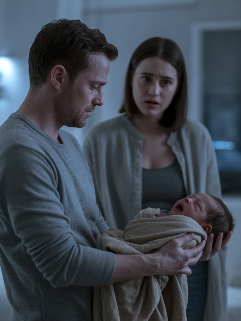 El Millonario Nunca Supo por Qué su Bebé Dormía Sentado, Hasta que la Criada Descubrió la Verdad…