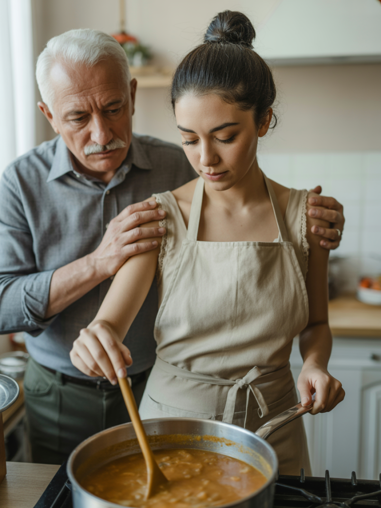 Mi mejor amiga trabajaba con nosotros como ama de llaves: pero después de su mudanza, mi suegro de 70 años se volvió demasiado alegre, y luego exigió hacer aislamiento acústico en su habitación
