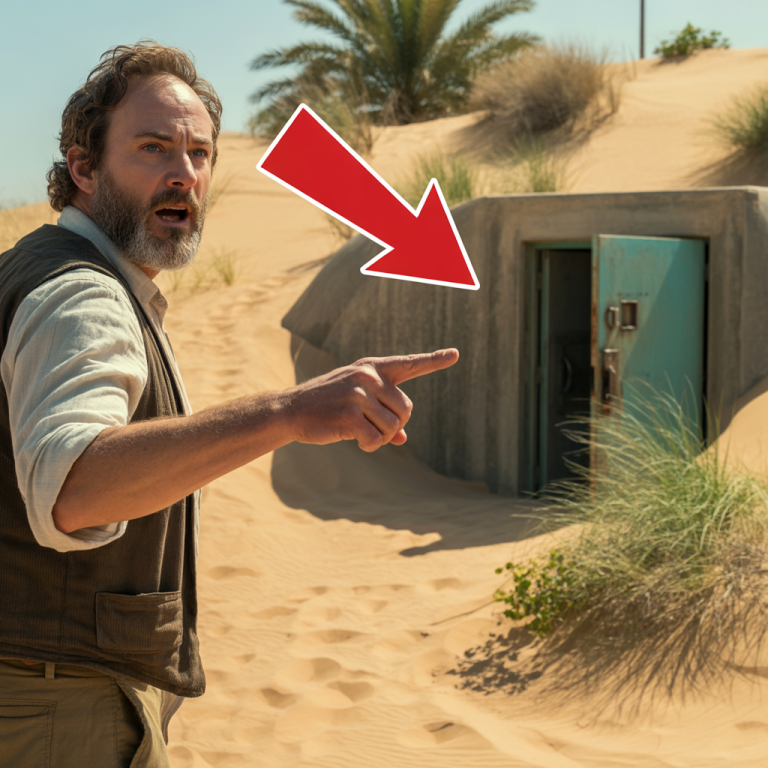 Un Piloto Pasó 7 Años Solo En Una Isla Desierta, Hasta Que Una Tormenta Reveló Un Búnker Secreto…