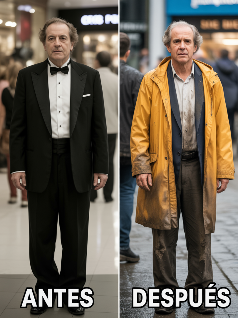 Me disfracé de vagabundo y entré en un gran supermercado para elegir a mi heredero