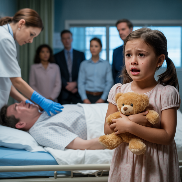 ¡Increíble! El padre viudo se desmayó en la fiesta, y la enfermera que lo salvó hizo un descubrimiento impactante que lo dejó… ¡sin palabras!