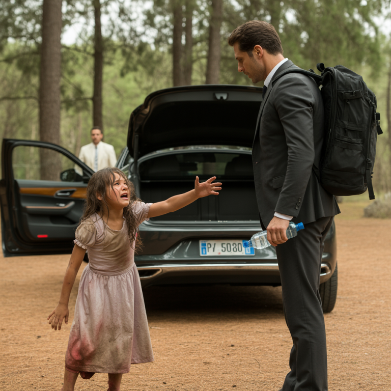 PADRASTRO CRUEL ABANDONA A NIÑA sola en el BOSQUE… hasta que aparece un MILLONARIO y…