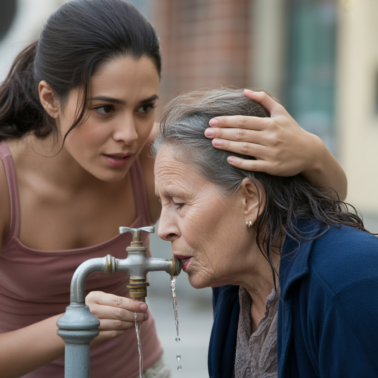 “¡No puedo respirar!” — El amor que vio lo que el dinero no podía