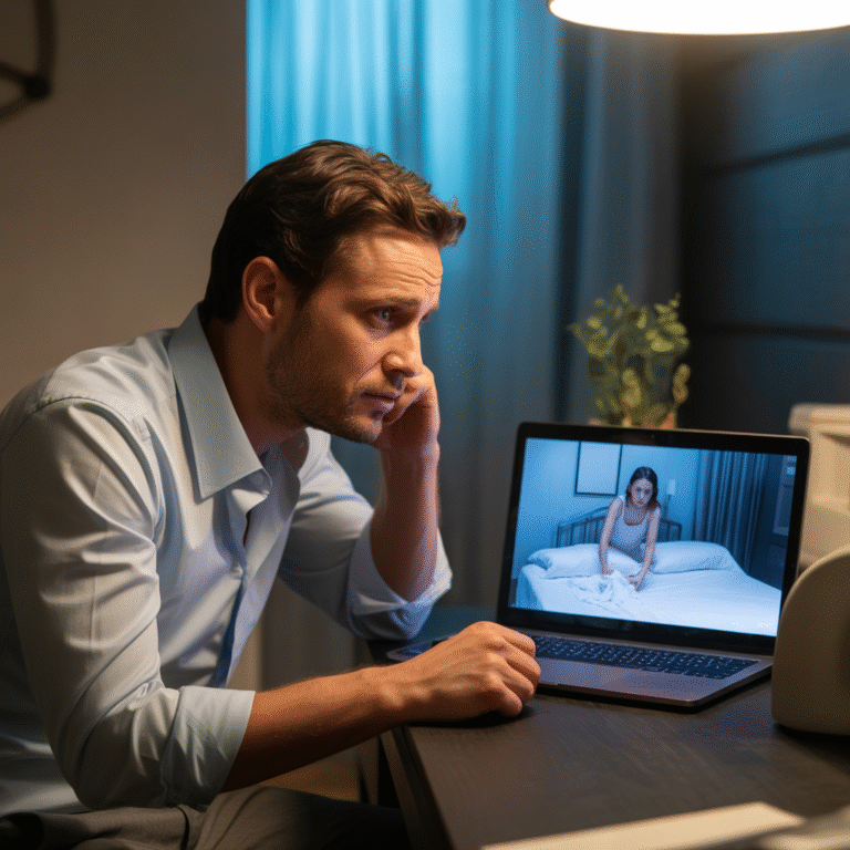 Cada vez que él volvía de un viaje de negocios, algo en la casa le resultaba distinto. El aroma del jabón aún flotaba en el aire, y su esposa —siempre tan serena— lo recibía con una sonrisa y las sábanas recién lavadas.