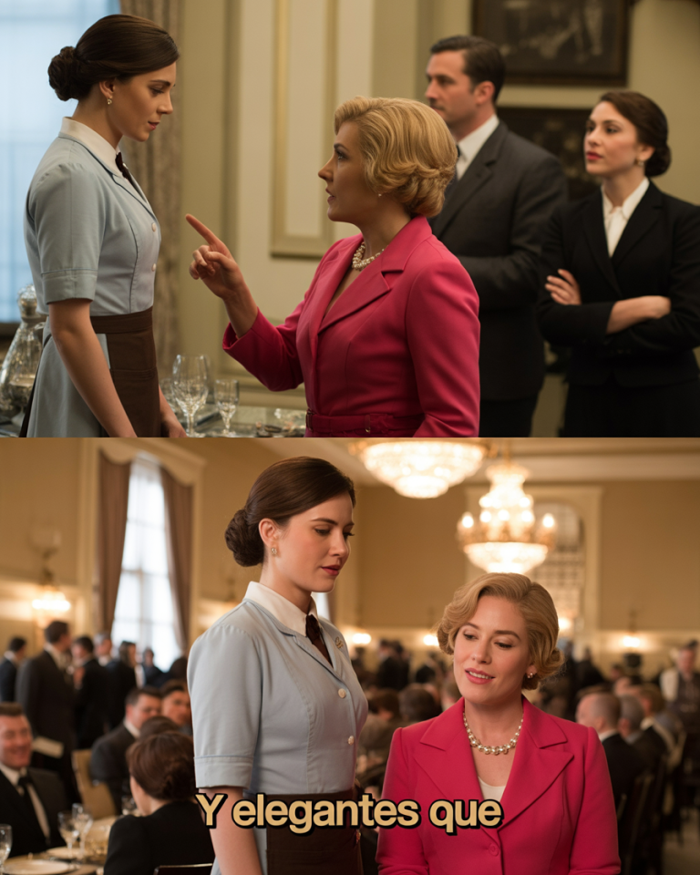 Humilde mesera atiende a la madre sorda de un millonario — Su secreto dejó a todos sin palabras