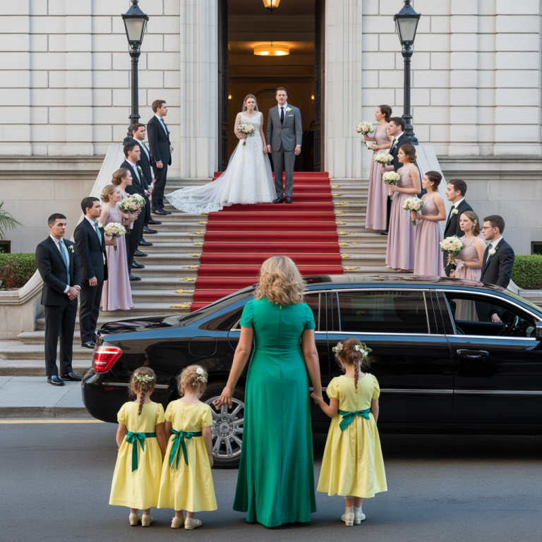 Él Invitó a Su Pobre Exesposa Para Humillarla en Su Boda—Pero Ella Llegó en una Limusina Con Sus Trillizos…