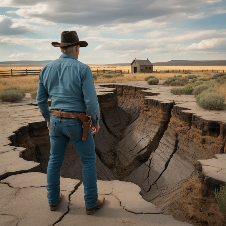 Un vaquero compró un rancho a precio de regalo… y muy pronto entendió por qué nadie se atrevía a quedarse allí.