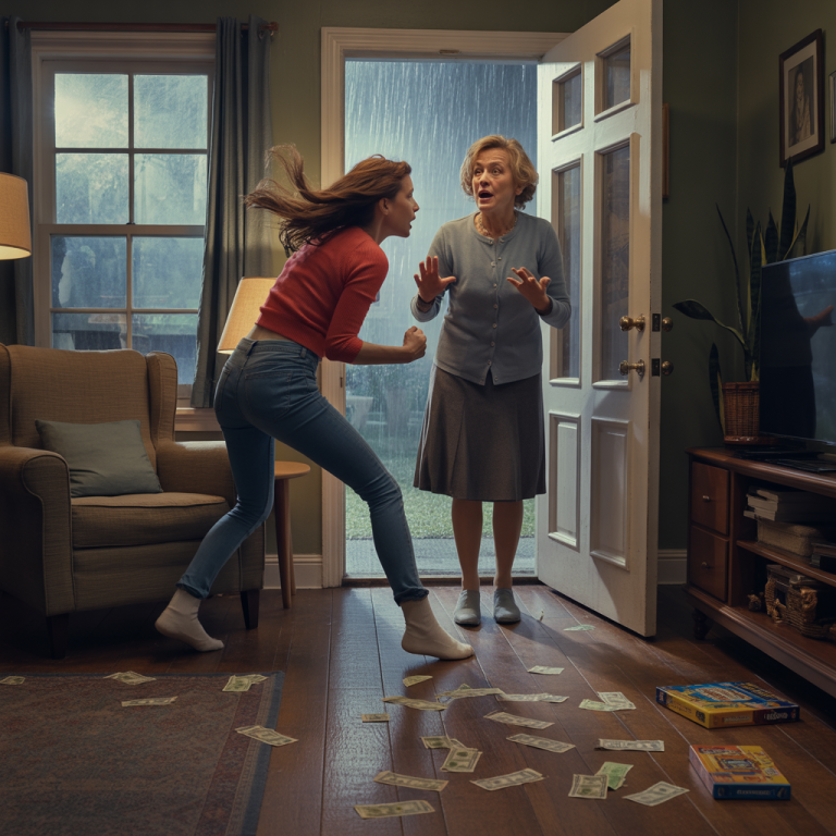 Mi hija me echó de casa después de ganar la lotería de 10 millones… Me llamó “vieja bruja” y juró que no vería ni un centavo. Guardé silencio. Pero nunca revisó el nombre del boleto. Una semana después…