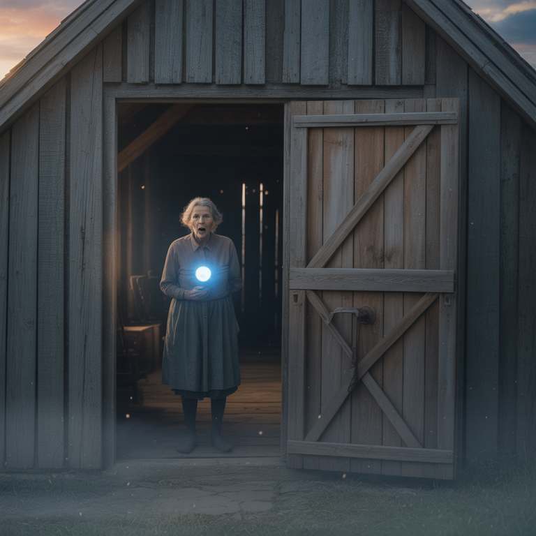 Casados por 40 Años, Él Siempre Cerraba el Galpón… Tras Su Muerte, Ella lo Abre y Queda en Shock