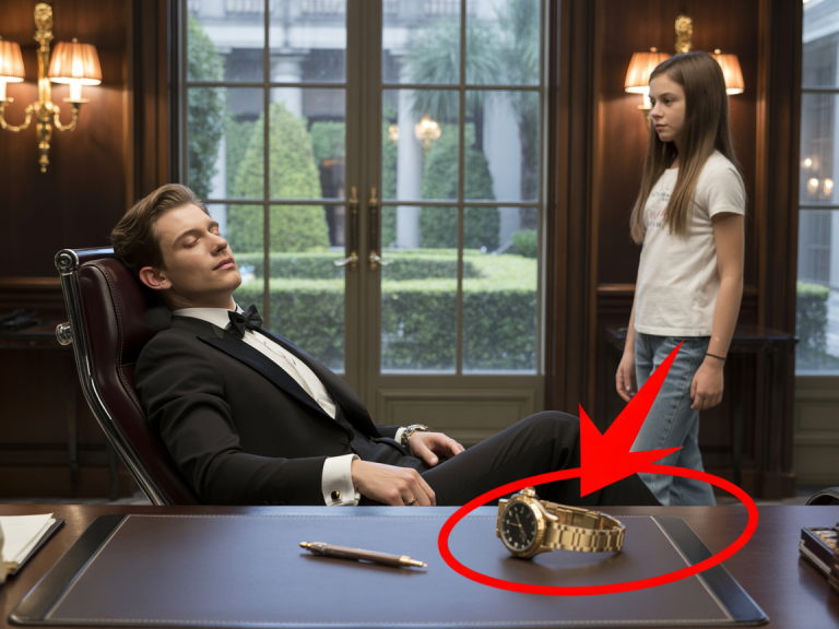 El millonario desconfiado fingió estar dormido para poner a prueba a la hija de la empleada, pero lo que vio lo dejó completamente en shock