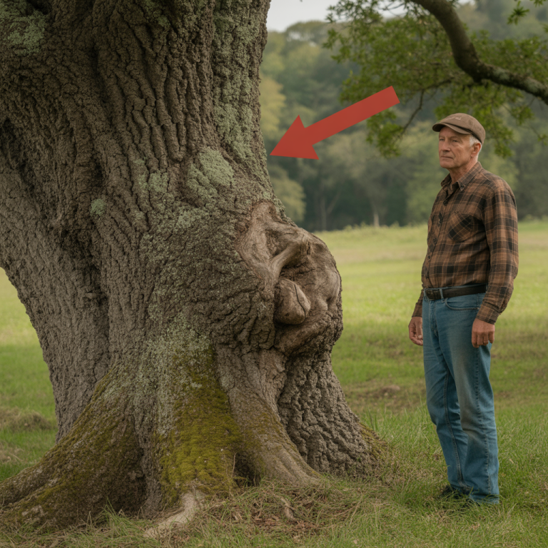 UN AGRICULTOR DECIDE CORTAR UN ÁRBOL QUE TENÍA HINCHAZÓN Y QUE HABÍA ESTADO CRECIENDO DURANTE 28 AÑOS Y… Siempre he vivido en el campo, y algo que he aprendido es que la naturaleza tiene sus secretos: los árboles, las rocas, la tierra; cada detalle parece esconder una historia.